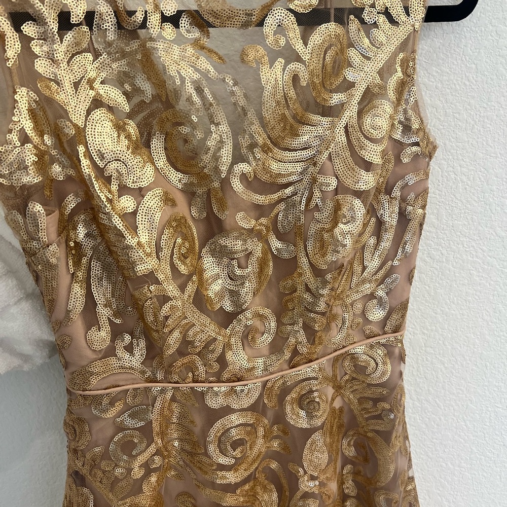 Elegant Gold Dress